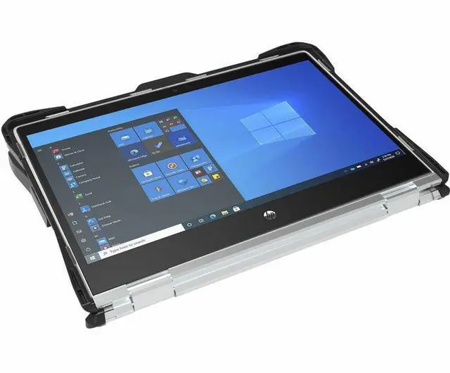 Alt view image 3 of 7 - InfoCase ProBook x360 435 G10 Rugged Snap-On Case - For HP Notebook - Stress Resistant, Drop Resistant, Shock Resistant, Damage Resistant, Scratch Resistant, Anti-slip - Thermoplastic Polyurethane (TP