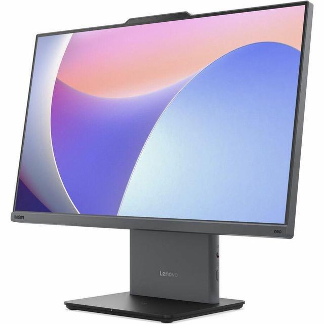Alt view image 2 of 7 - Lenovo ThinkCentre neo 50a 24 Gen 5 12SD004LUS All-in-One Computer - Intel Core i7 13th Gen i7-13620H - 16 GB - 512 GB SSD - 23.8" Full HD - Desktop - Luna Gray - Intel Chip - 1920 x 1080 - Windo