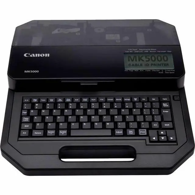Alt view image 2 of 5 - Canon MK5000 Cable & Wire Marker Printer