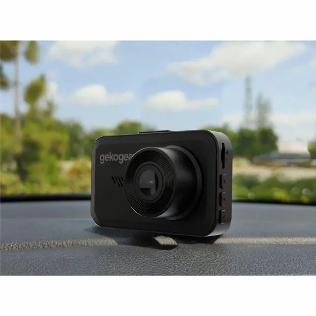 Alt view image 3 of 16 - GekoGear Orbit D111 1080P HD Dash Cam - 3" Screen - Dashboard - Wired - 1920 x 1080 Video - CMOS