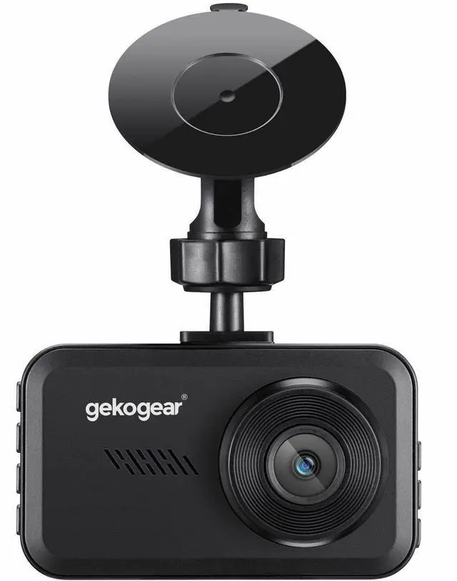 Alt view image 6 of 16 - GekoGear Orbit D111 1080P HD Dash Cam - 3" Screen - Dashboard - Wired - 1920 x 1080 Video - CMOS