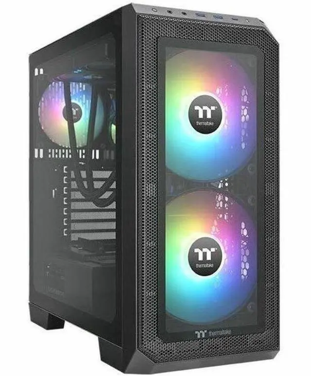Alt view image 4 of 6 - Thermaltake CT200 ARGB PWM Fan Single Pack, PWM Controlled 500~900 rpm, 5V Motherboard Sync, 16.8 Million Colors 9 Addressable LEDs, Airflow 131.6 CFM, Hydraulic Bearing, Case Fan, 200mm x 200mm x 30mm, Black, CL-F179-PL20SW-A