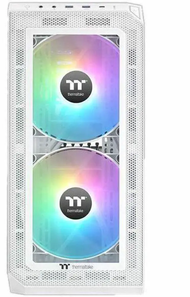 Alt view image 6 of 7 - Thermaltake CT200 ARGB PWM Fan Single Pack, PWM Controlled 500~900 rpm, 5V Motherboard Sync, 16.8 Million Colors 9 Addressable LEDs, Airflow 131.6 CFM, Hydraulic Bearing, Case Fan, 200mm x 200mm x 30mm, White, CL-F180-PL20SW-A