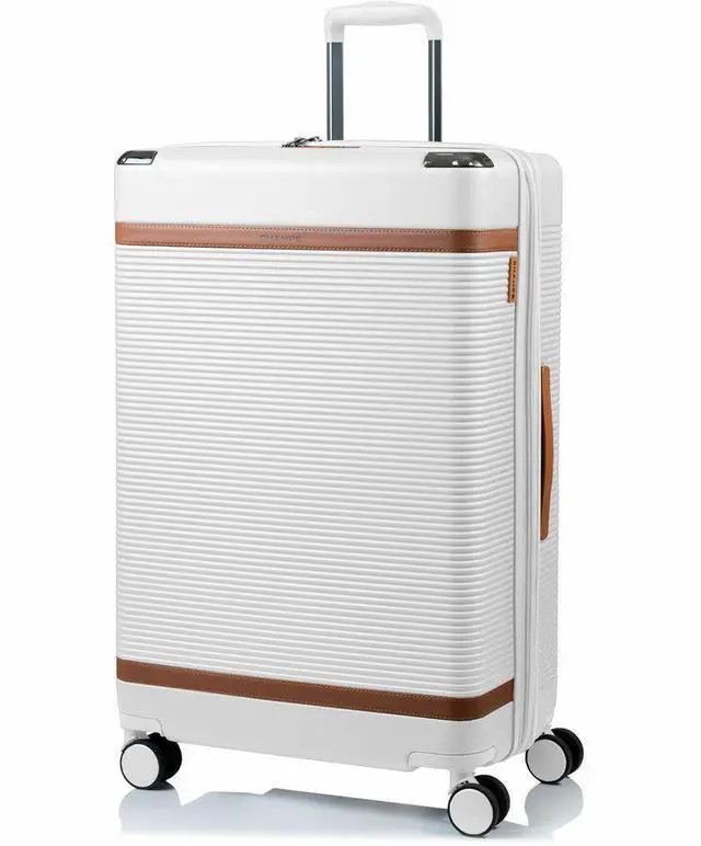 Alt view image 5 of 14 - CHAMPS Vintage III Collection 3-piece Hardside Luggage set Ivory S1033IVORY