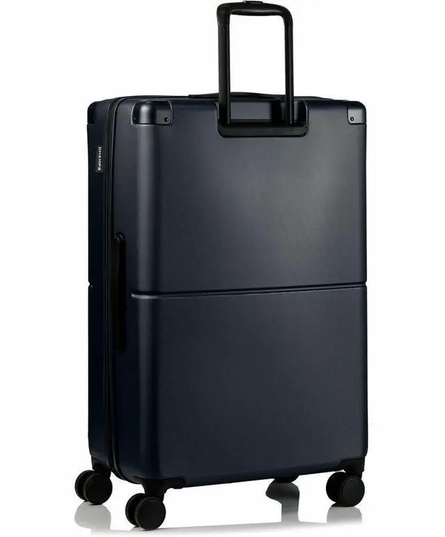 Alt view image 6 of 14 - CHAMPS Earth Collection 3-piece Hardside Luggage set Black S1034BLACK