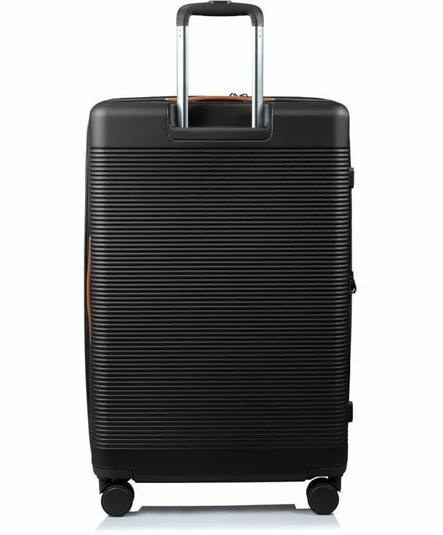 Alt view image 4 of 14 - CHAMPS Vintage III Collection 3-piece Hardside Luggage set Black S1033BLACK