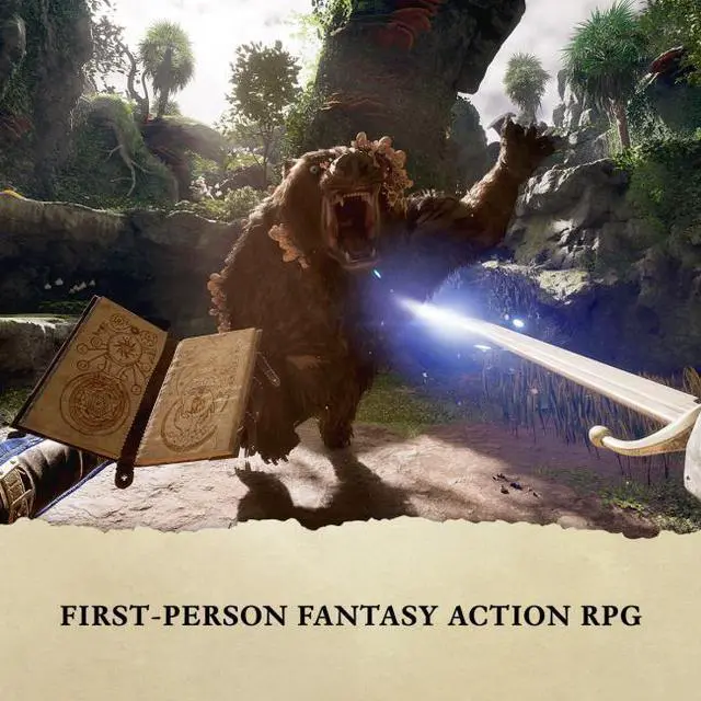 Alt view image 5 of 7 - Avowed Premium Steelbook Edition - Xbox Series X|S and Windows - Rated M (Mature +17) - First Person Fantasy Action RPG - Includes: Exclusive SteelBook, Premium Skin Packs: 2 sets of bonus skins for e