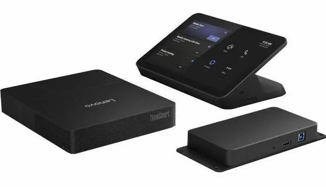 Alt view image 4 of 5 - Lenovo ThinkSmart Core Gen 2 12WN000CUS Video Conference Equipment - For Video Conferencing - 3840 x 2160 Video (Live) - 4K - 30 fps - 1 x Network (RJ-45) - 1 x HDMI In - 2 x HDMI Out - USB - Gigabit
