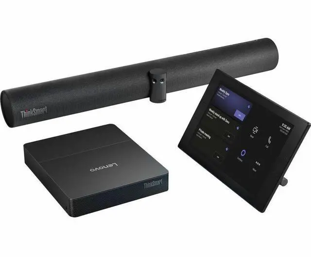 Alt view image 5 of 5 - Lenovo ThinkSmart Core Gen 2 12WN000CUS Video Conference Equipment - For Video Conferencing - 3840 x 2160 Video (Live) - 4K - 30 fps - 1 x Network (RJ-45) - 1 x HDMI In - 2 x HDMI Out - USB - Gigabit