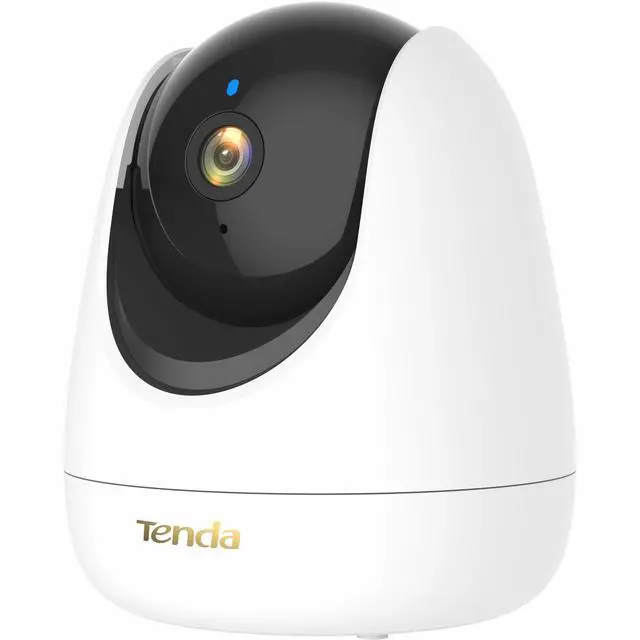 Alt view image 5 of 8 - Tenda RP7 4 Megapixel Indoor 2K Network Camera - Color - 1 - 39.37 ft Infrared Night Vision - H.265 - 2560 x 1440 - 4 mm - Infrared, Wi-Fi - Fast Ethernet - Wall Mount - Audio Support - Day/Night, 3D
