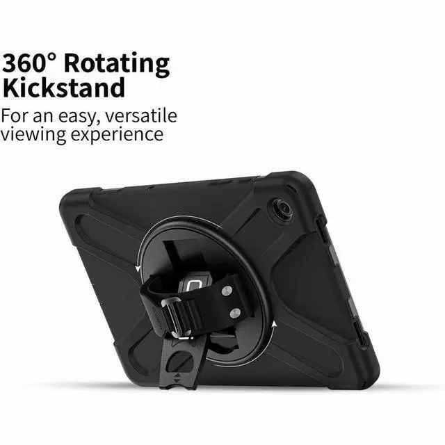 Alt view image 6 of 8 - CODi Rugged Carrying Case - For 11" Samsung Galaxy Tab A9+ Tablet - Drop Resistant, Shock Absorbing - Shoulder Strap & Hand Strap