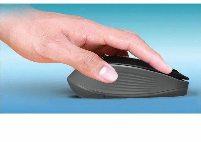 Alt view image 4 of 15 - Adesso iMouse A30B Wireless Mouse with AI Copilot Button Black