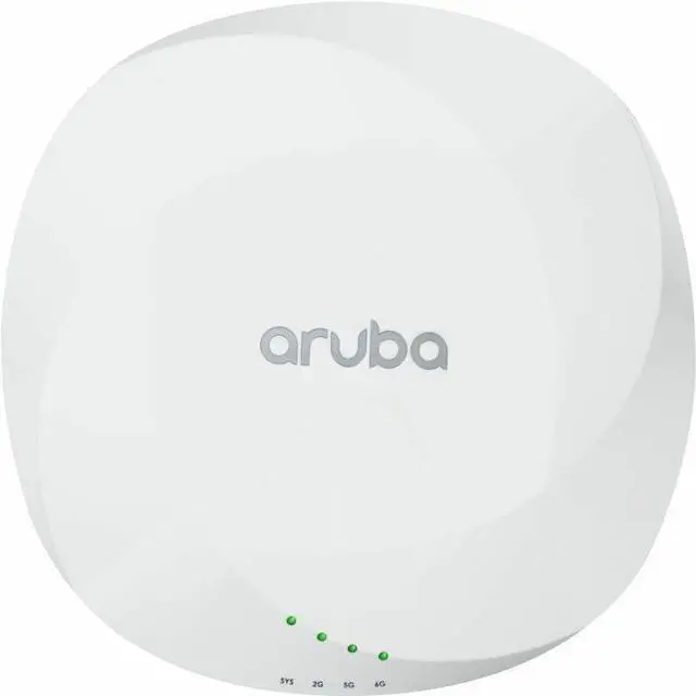 Alt view image 5 of 7 - HPE AP-615 Tri Band IEEE 802.11 a/b/g/n/ac/ax 3.60 Gbit/s Wireless Access Point - Indoor - 6 GHz, 5 GHz, 2.40 GHz - Internal - MIMO Technology - 1 x Network (RJ-45) - 2.5 Gigabit Ethernet - Bluetooth