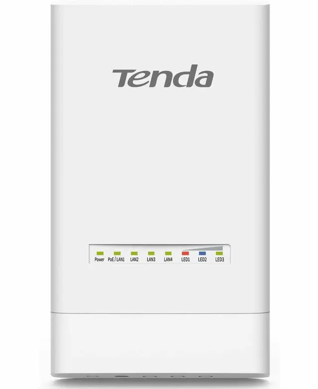 Alt view image 3 of 7 - Tenda OS3 IEEE 802.11a/n/ac 867 Mbit/s Wireless Range Extender - Outdoor - 5 GHz - 3.1 Mile Maximum Outdoor Range - 1 x Network (RJ-45) - Fast Ethernet - 4.70 W - Pole-mountable, Wall Mountable - IP65