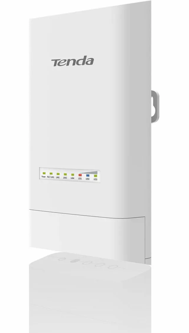 Alt view image 5 of 7 - Tenda OS3 IEEE 802.11a/n/ac 867 Mbit/s Wireless Range Extender - Outdoor - 5 GHz - 3.1 Mile Maximum Outdoor Range - 1 x Network (RJ-45) - Fast Ethernet - 4.70 W - Pole-mountable, Wall Mountable - IP65