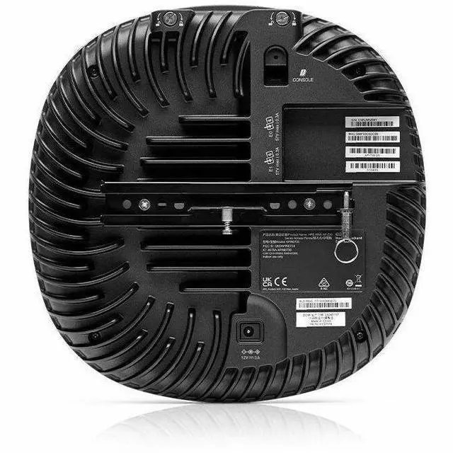 Alt view image 2 of 2 - Aruba AP-735 Tri Band IEEE 802.11 a/b/g/n/ac/ax/be 9.30 Gbit/s Wireless Access Point - Indoor/Outdoor - 2.40 GHz, 5 GHz, 6 GHz - Internal - MIMO Technology - Multi User MIMO - 2 x Network (RJ-45) - 5