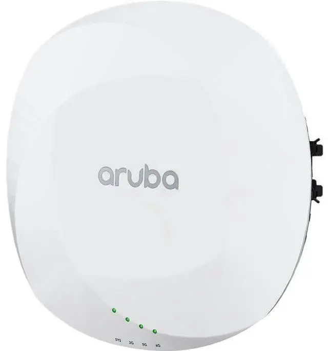 Main image of HPE AP-615 Tri Band 802.11ax 3.60 Gbit/s Wireless Access Point - Indoor - TAA Compliant - 2.40 GHz, 5 GHz, 6 GHz - Internal - MIMO Technology - 1 x Network (RJ-45) - 2.5 Gigabit Ethernet - Bluetooth 5