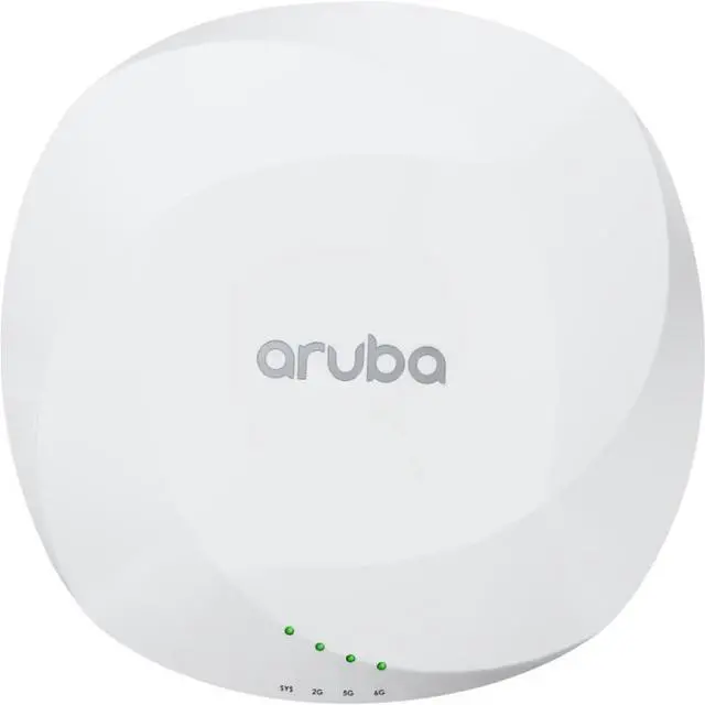 Alt view image 6 of 8 - HPE AP-615 Tri Band 802.11ax 3.60 Gbit/s Wireless Access Point - Indoor - TAA Compliant - 2.40 GHz, 5 GHz, 6 GHz - Internal - MIMO Technology - 1 x Network (RJ-45) - 2.5 Gigabit Ethernet - Bluetooth 5