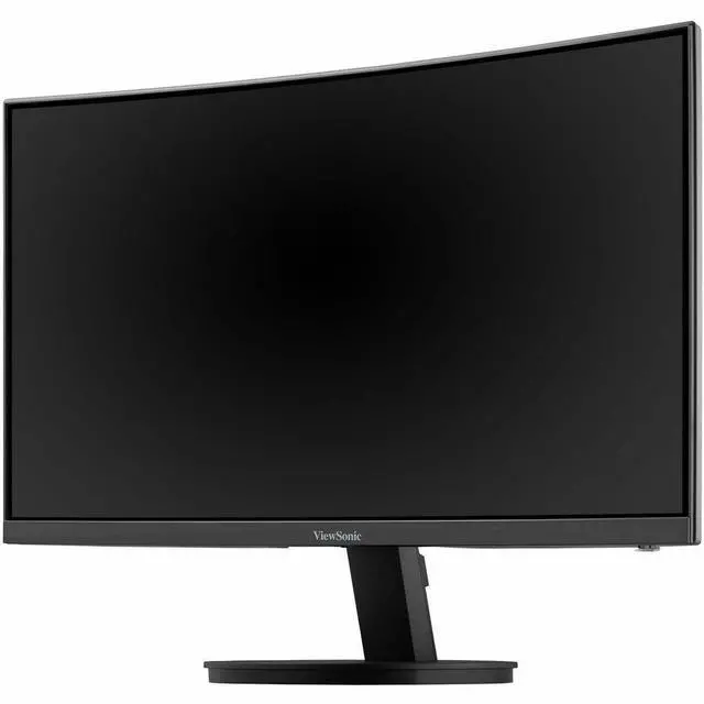 Alt view image 3 of 12 - ViewSonic VA2416C 24" Full HD 1080p Frameless Curved Monitor with Variable Refresh Rate, Eye Care, HDMI, and DisplayPort Inputs for Home and Office