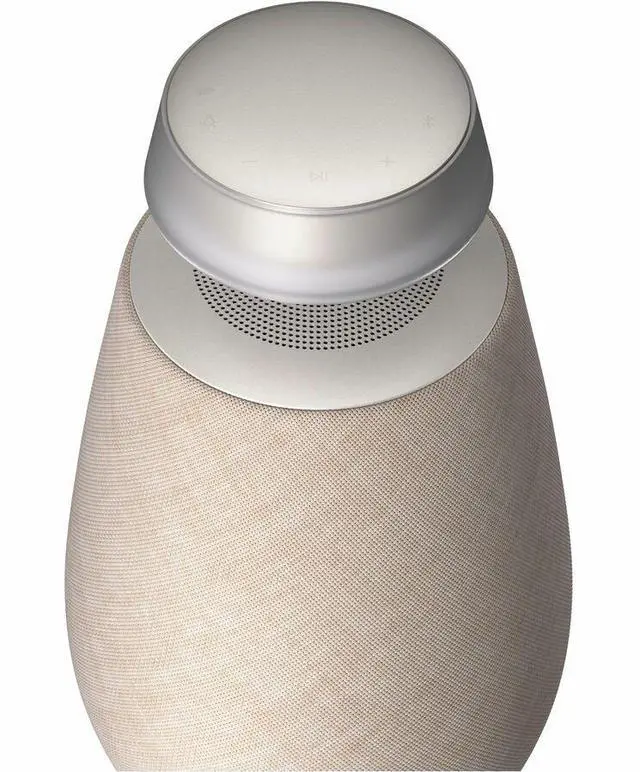 Alt view image 5 of 7 - LG XBOOM XO2T Portable Bluetooth Speaker System - Beige - Battery Rechargeable