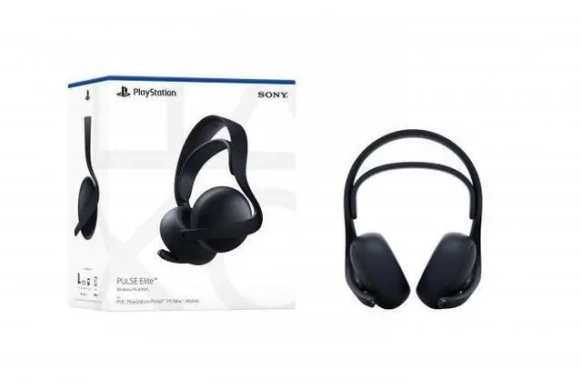 Alt view image 6 of 7 - PlayStation 5 PULSE 3D Elite Wireless Headset Midnight Black - Tuned to deliver 3D Audio for PS5 - Dual noise-cancelling microphon - Up to 12 hours of wireless play - PlayStation Link wireless technol