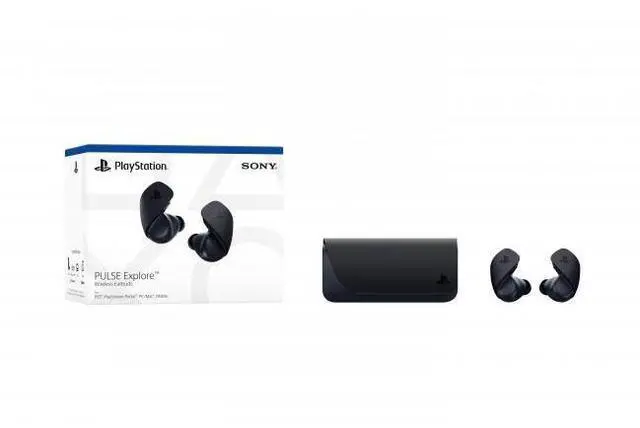 Alt view image 4 of 7 - Sony PlayStation PULSE Explore Wireless Earbuds Midnight Black - Wireless - Bluetooth - Works with PS5