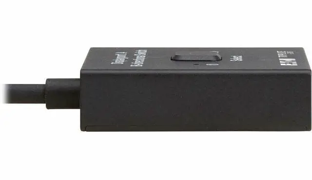 Alt view image 3 of 7 - Eaton Tripp Lite Series 2x1 Bi-Directional DisplayPort Switch - 4K 120 Hz or 8K 30 Hz, HDR, HDCP Passthrough