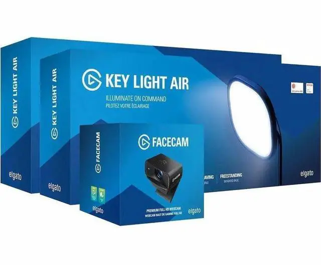Alt view image 7 of 12 - Elgato Facecam MK.2  1080p60 Full HD Webcam, Ultra Low-Latency Streaming, Pro Low-Light Performance, Lifelike Colors, DSLR-Style App Control, HDR & Cinematic FX, for Zoom/Teams, works with PC/Mac