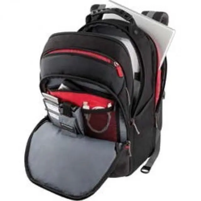 Alt view image 2 of 2 - Wenger LEGACY Carrying Case (Backpack) for 16" Notebook - Gray - Checkpoint Friendly - Handle, Shoulder Strap - 18" Height x 14" Width x 10" Depth