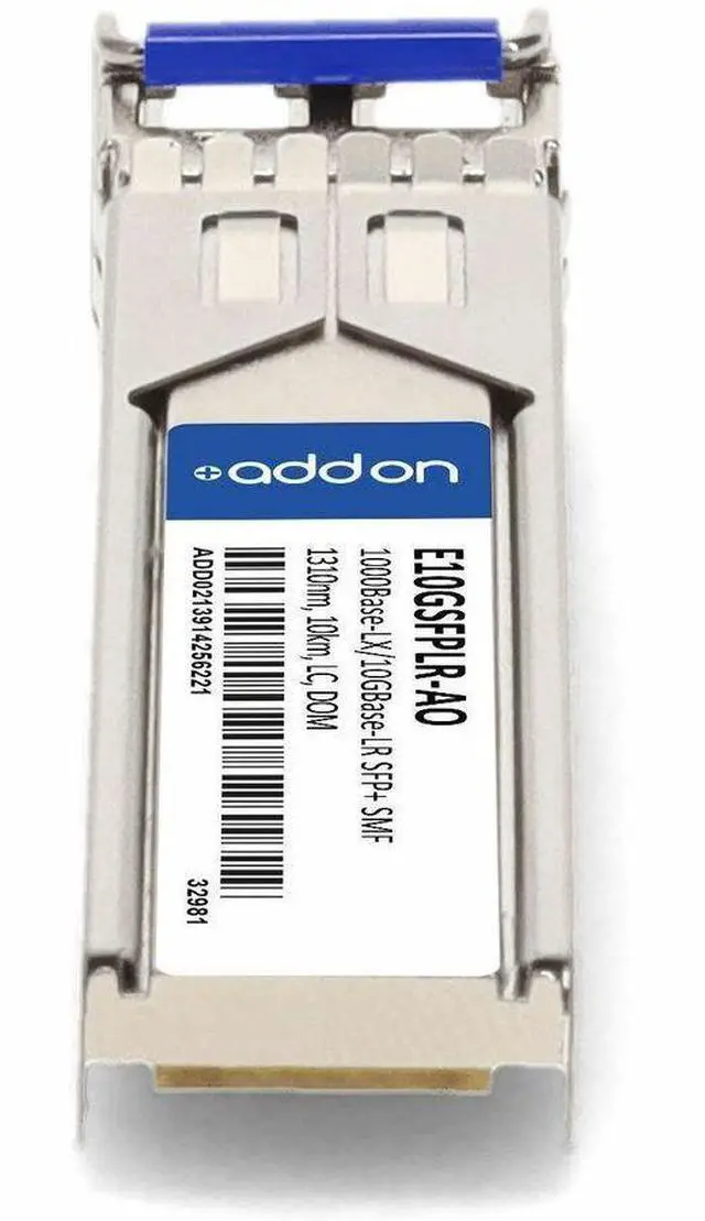 Alt view image 4 of 9 - Addon Intel E10gsfplr Compatible Taa Compliant 10Gbase-Lr Sfp+ Transceiver (Smf 1310Nm 10Km Lc Dom)