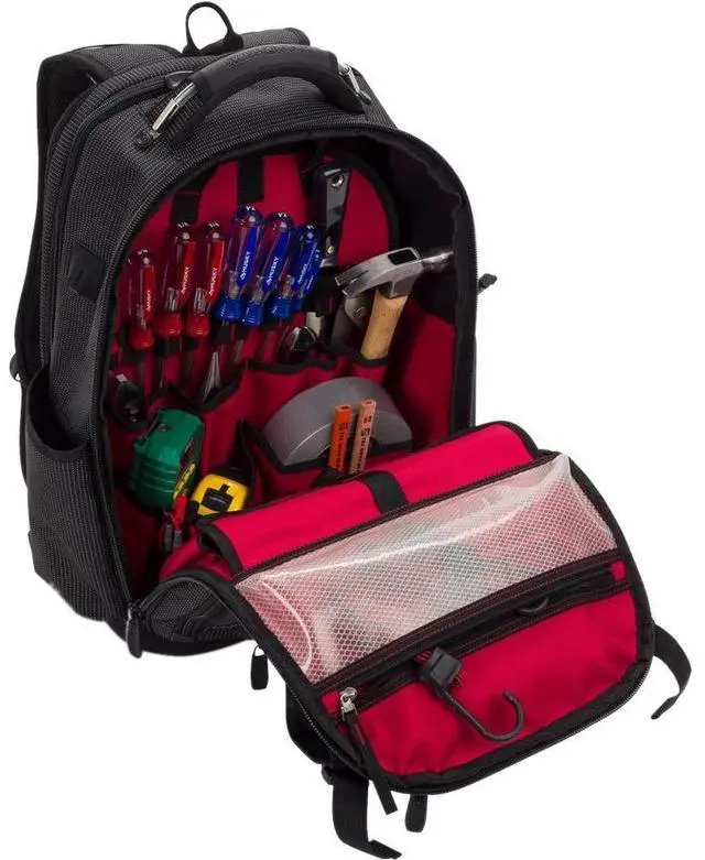Alt view image 3 of 8 - swissgear 19" work pack pro ultimate tool protection organization backpack