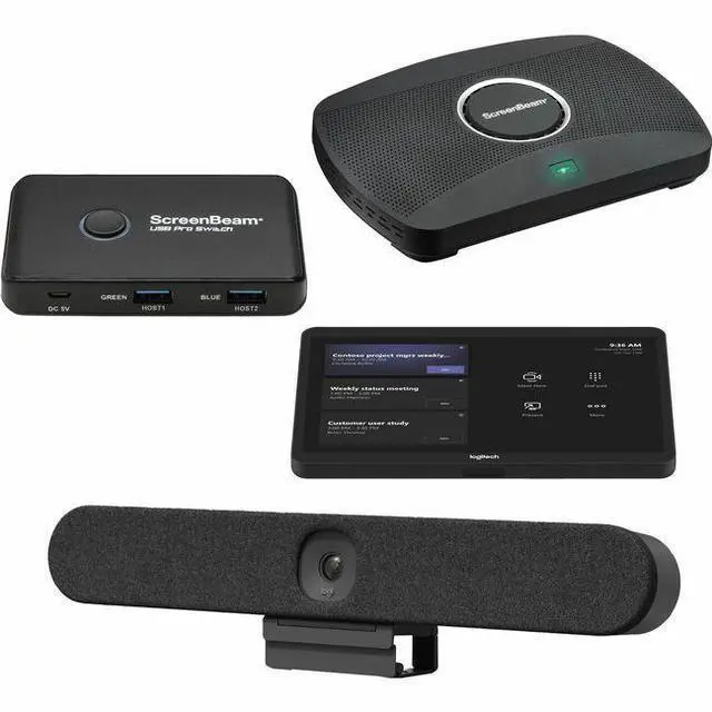 Main image of Logitech Video Conference Equipment - For Meeting Space, Collaboration Space, Huddle Space, Presentation - Small Room Size Supported - 3840 x 2160 Video (Live) - 4K UHD - 1 x Network (RJ-45) - 1 x HDM