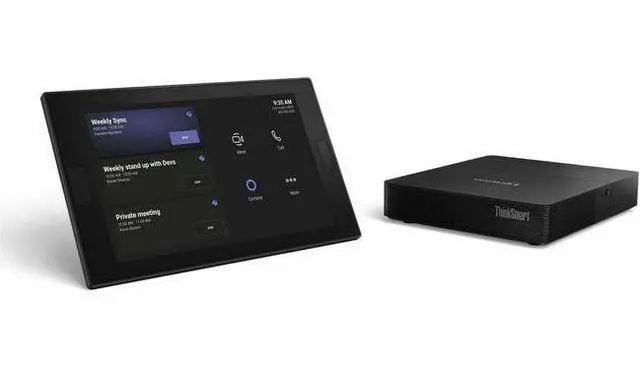 Main image of Lenovo ThinkSmart Core Gen 2 12WA000AUS Video Conference Equipment - For Video Conferencing - 1280 x 800 Video (Live) - WXGA - 1 x Network (RJ-45) - 1 x HDMI In - 2 x HDMI Out - USB - Gigabit Ethernet