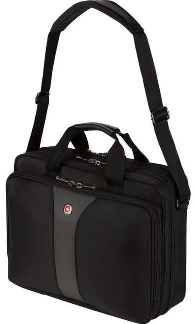 Alt view image 12 of 18 - Swissgear LEGACY 16" WA-7652-14F00 Double Gusset Computer case