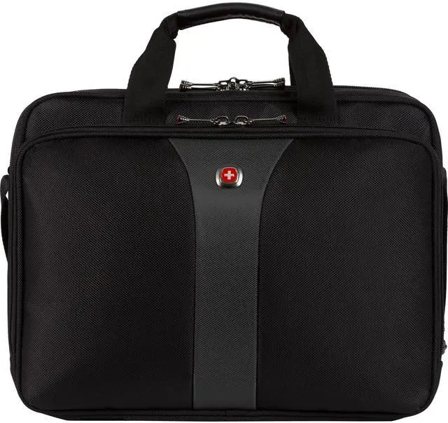 Alt view image 13 of 18 - Swissgear LEGACY 16" WA-7652-14F00 Double Gusset Computer case