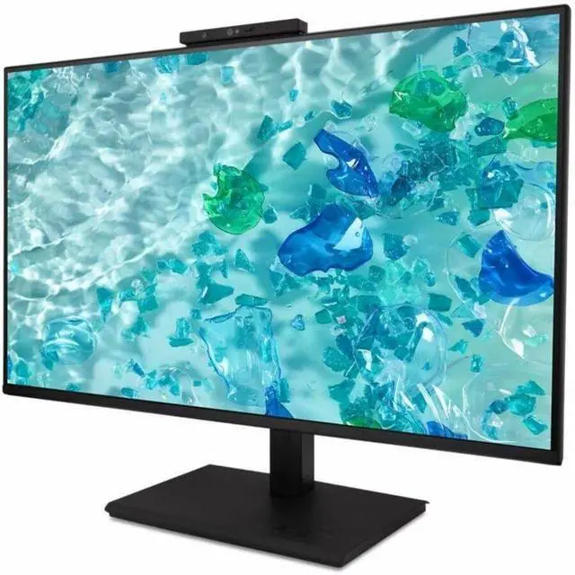 Alt view image 3 of 9 - Acer Vero B277 D6 27" Class Webcam LCD Monitor - 16:9 - Black - 27" Viewable - 4 ms - Speakers - HDMI - VGA - DisplayPort