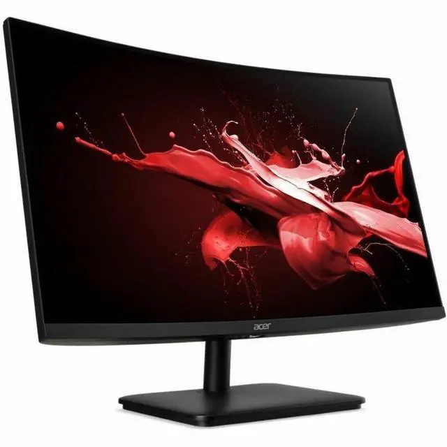 Alt view image 2 of 12 - Acer Nitro ED270R H 27" Class Gaming LCD Monitor - 16:9 - Black - 27" Viewable - 250 Nit - 5 ms - Speakers - HDMI - VGA