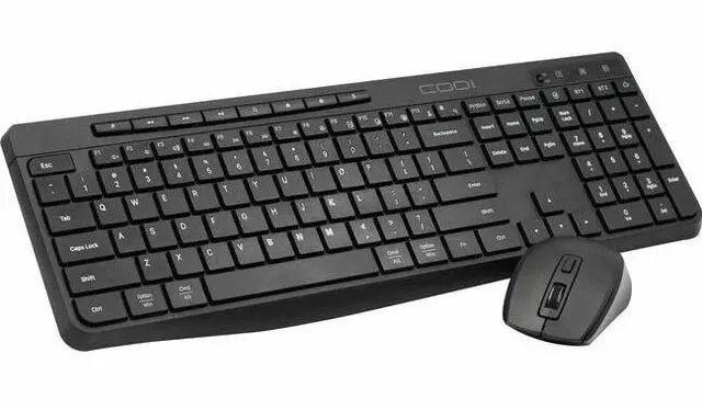 Main image of CODi Triple Connection Multi-Device Keyboard and Mouse Combination - Rechargeable USB-C charging connection