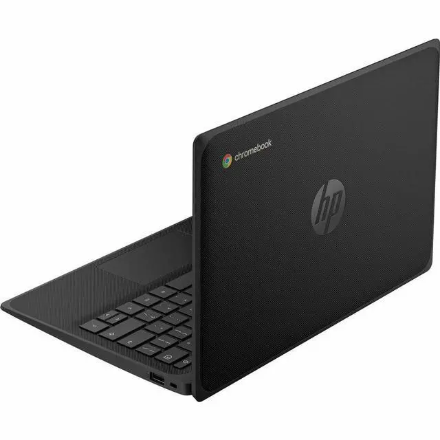 Alt view image 2 of 7 - HP Fortis G1m 11.6" Rugged Clamshell Chromebook - HD - Octa-core (ARM Cortex A76 + Cortex A55) - 8 GB - 64 GB Flash Memory - English Keyboard - Jet Black - MediaTek Kompanio 520 Chip - 1366 x 768