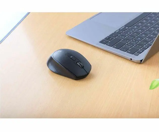 Alt view image 7 of 12 - Manhattan MW6200 Wireless Optical USB Mouse - Full-size Mouse - Optical - Wireless - 32.81 ft - Radio Frequency - 2.40 GHz - Black - USB Type A - 1600 dpi - Scroll Wheel - 6 Button(s) - Right-handed -