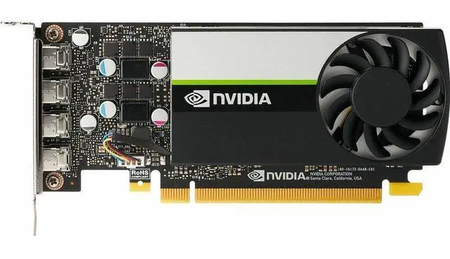 Alt view image 4 of 6 - HP NVIDIA T400E Graphic Card - 4 GB - 4 x Mini DisplayPort - Mini DisplayPort