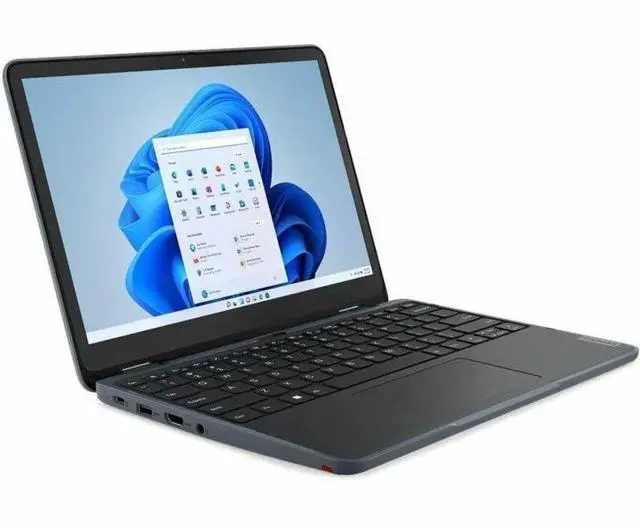 Alt view image 6 of 12 - Lenovo 500w Yoga Gen 4 12.2" Touch Screen Intel Processor N100 4GB Memory 128 GB SSD Windows 11 Pro 82VQ000EUS