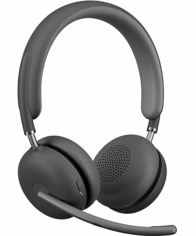 Alt view image 2 of 7 - Logitech Zone Wireless 2 Premium Noise Canceling Headset with Hybrid ANC, Undergoing Certification for Microsoft Teams Over Native Bluetooth and Certified for Fast Pair, Graphite