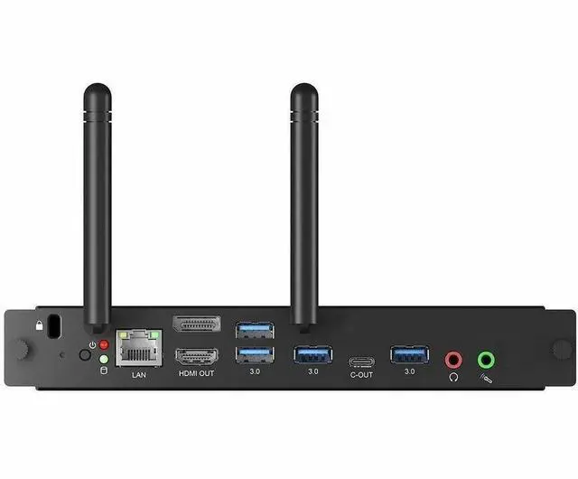 Alt view image 4 of 9 - V7 OPSI3-8-256-CHROME Single Board Computer - Intel - Core i3 - i3-1215U - Hexa-core (6 Core) - 8 GB - DDR4 SDRAM - 256 GB Solid State Drive - Intel - UHD Graphics - Wireless LAN - Bluetooth - HDMI -