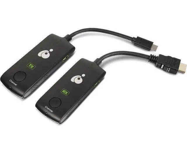 Alt view image 2 of 11 - IOGEAR 4K USB-C to HDMI® Video Wireless Transmitter and Receiver Kit - 3 x USB - 1 x HDMI Out - 1080p, 720p - 4K - 3840 x 2160 - Home Theater, Office, Display