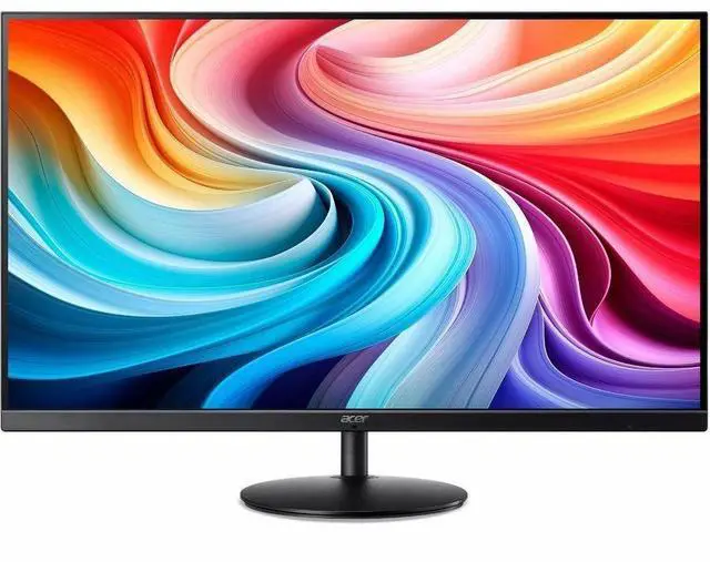 Alt view image 4 of 9 - Acer EB321HQU C3 32" Class LED Monitor - 16:9 - Black - 31.5" Viewable - 350 Nit - 1 ms - Speakers - HDMI - DisplayPort
