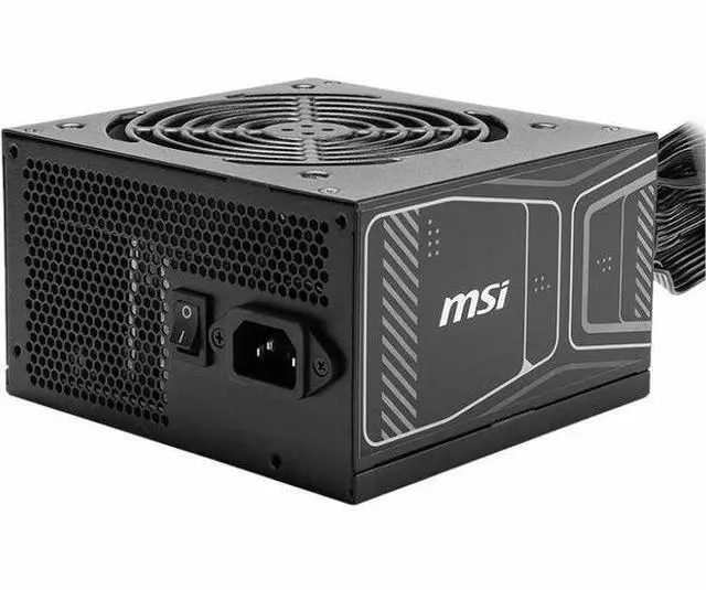 Main image of MSI MAG 850W Power Supply - Internal - 120 V AC, 230 V AC Input - 5 V DC, 3.3 V DC, 12 V DC, -12 V DC, 5 V SB Output - 850 W - Active PFC - 1 +12V Rails - 1 Fan(s) - NVIDIA SLI Supported - 90% Efficie