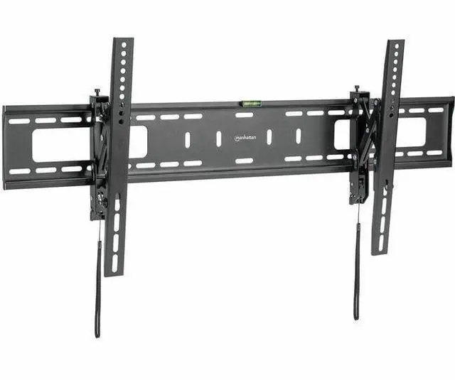 Main image of Manhattan Anti-Theft Tilting TV Wall Mount with Extension -  Extends 75 to 136 mm (2.94 to 5.34 in.), Black