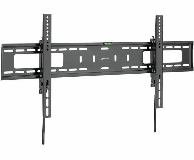 Alt view image 6 of 7 - Manhattan Anti-Theft Tilting TV Wall Mount with Extension -  Extends 75 to 136 mm (2.94 to 5.34 in.), Black