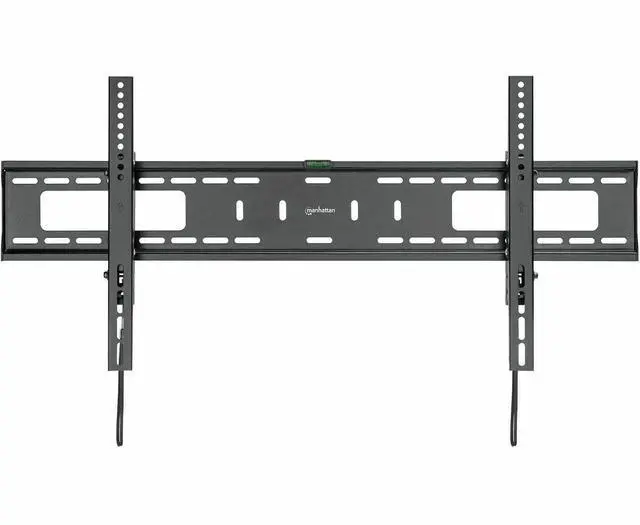 Alt view image 5 of 7 - Manhattan Anti-Theft Tilting TV Wall Mount with Extension -  Extends 75 to 136 mm (2.94 to 5.34 in.), Black
